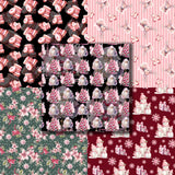 Pink Christmas 12X12 Paper Pack - 8671