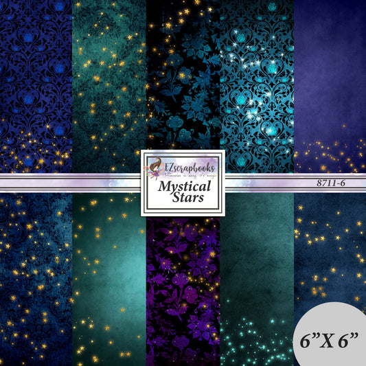 Mystical Stars - 6X6 Paper Pack - 8711-6