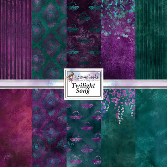 Twilight Song 12X12 Paper Pack - 8728