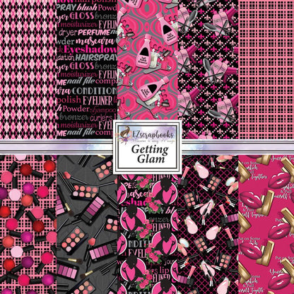 Getting Glam 12X12 Paper Pack - 8768