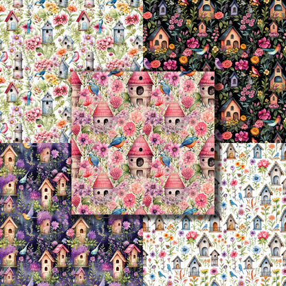 Birdhouse - 12X12 Scrapbook Paper Pack - 8864