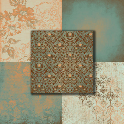 Terra Cotta - 12X12 Scrapbook Paper Pack - 8918