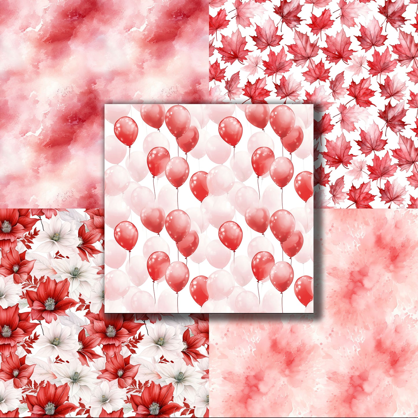 Canada Day - 12X12 Scrapbook Paper Pack - 8950