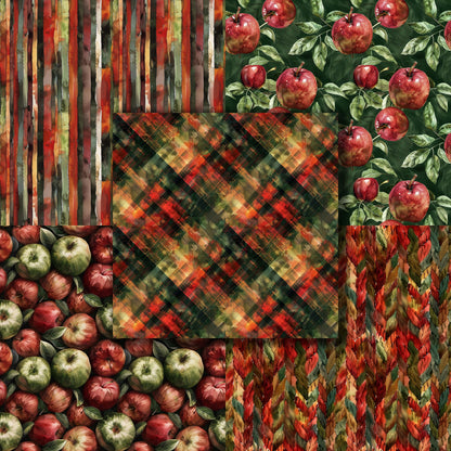 Apple Harvest - 12X12 Scrapbook Paper Pack - 8970