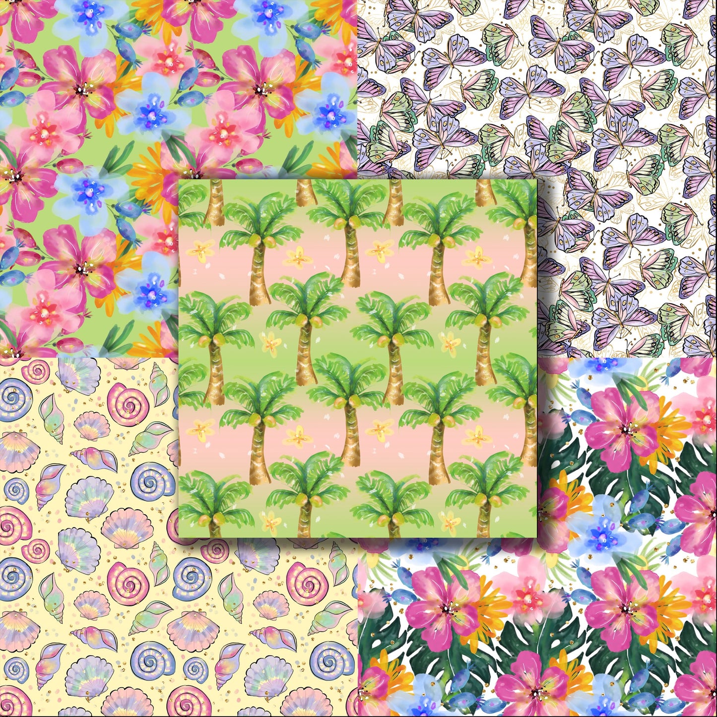 Paradise Island - 12X12 Scrapbook Paper Pack - 8973