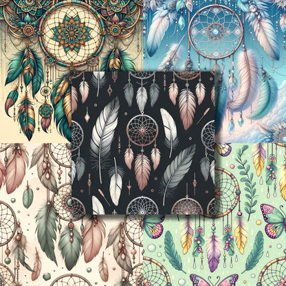 Dreamcatchers - 12X12 Scrapbook Paper Pack - 8982