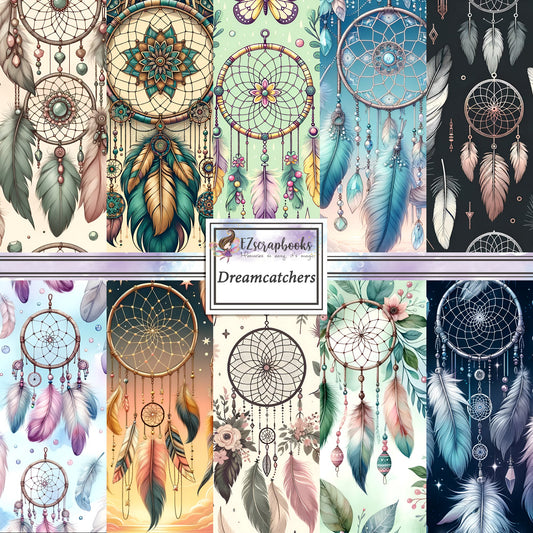 Dreamcatchers - 12X12 Scrapbook Paper Pack - 8982