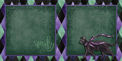 Twilight Chamber EZ Background Pages -  Digital Bundle - 10 Digital Scrapbook Pages - INSTANT DOWNLOAD