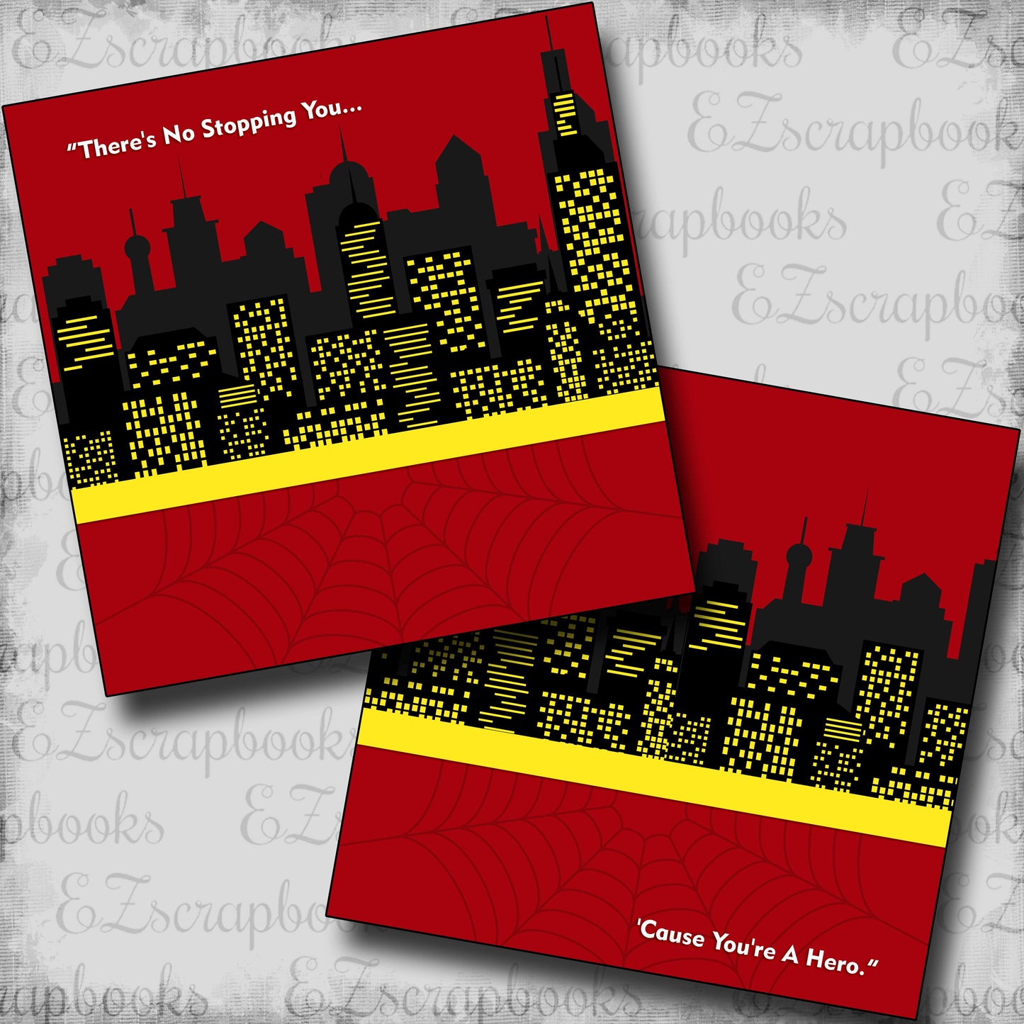 No Stopping You NPM - Scrapbook Layout - 25-467