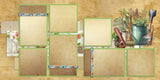 Cottage Garden - Set of 5 Double Page Layouts - 1768