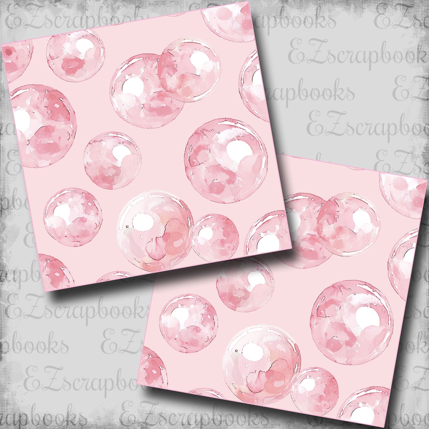 Dog Mom Bubbles - Scrapbook Papers - 25-081