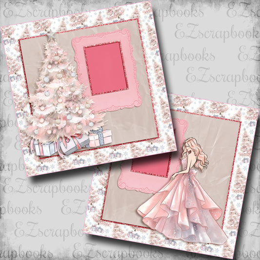 Dear Santa Tree Blonde - Scrapbook Layout - 24-866