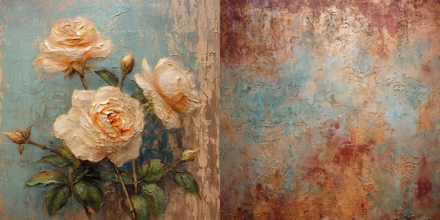 Patina Oil Light Roses NPM - 6876