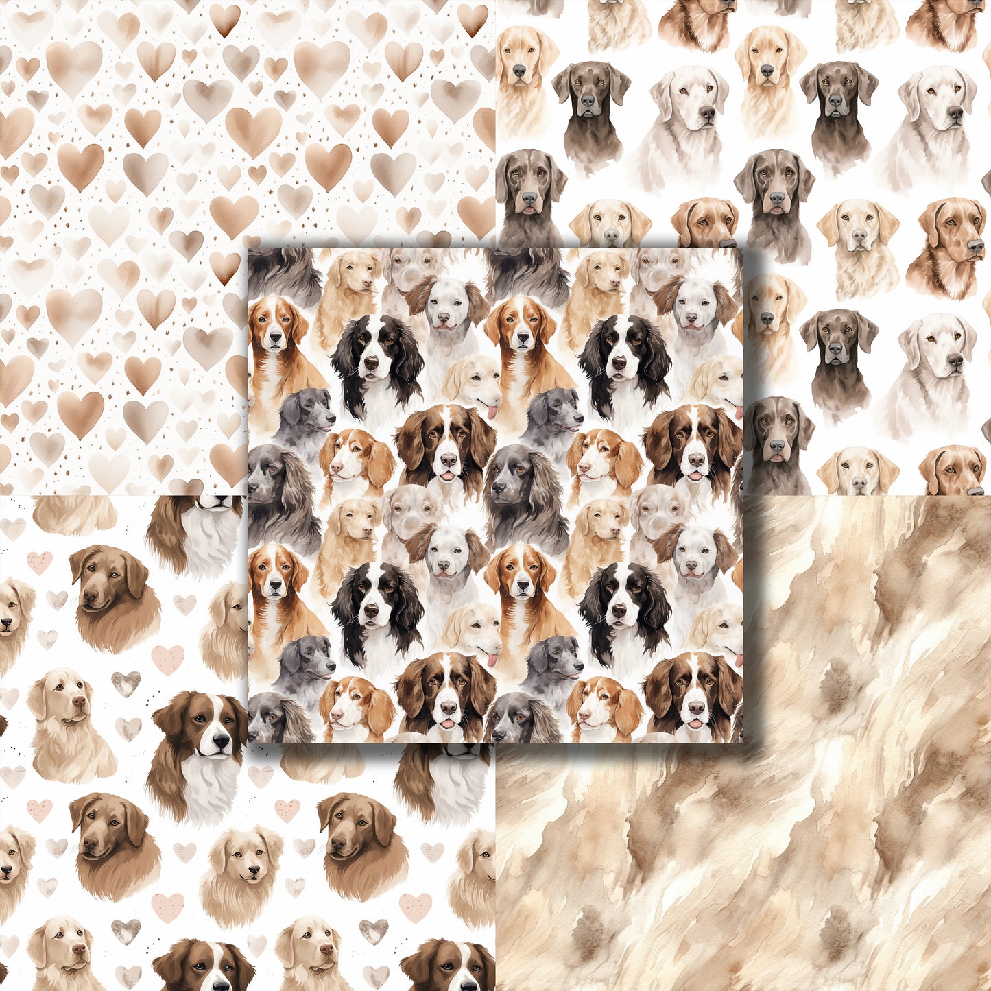 Dog Lover 12X12 Scrapbook Paper Pack - 8837