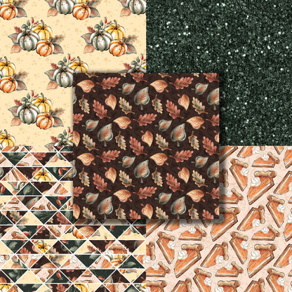 Autumn Evening - 12X12 Scrapbook Paper Pack - 8509