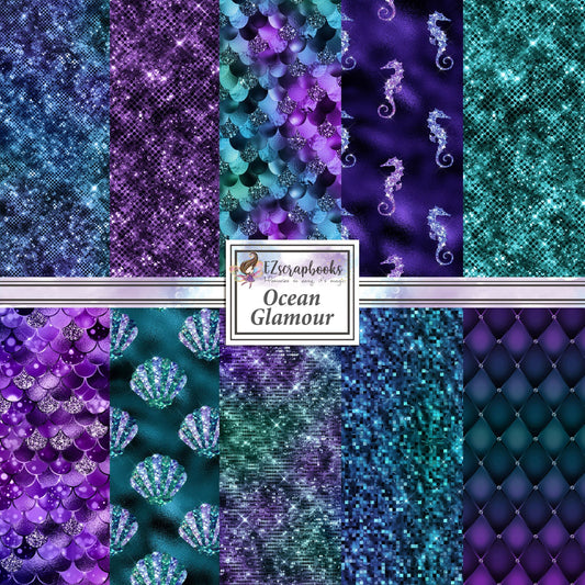 Ocean Glamour - Paper Pack - 8426