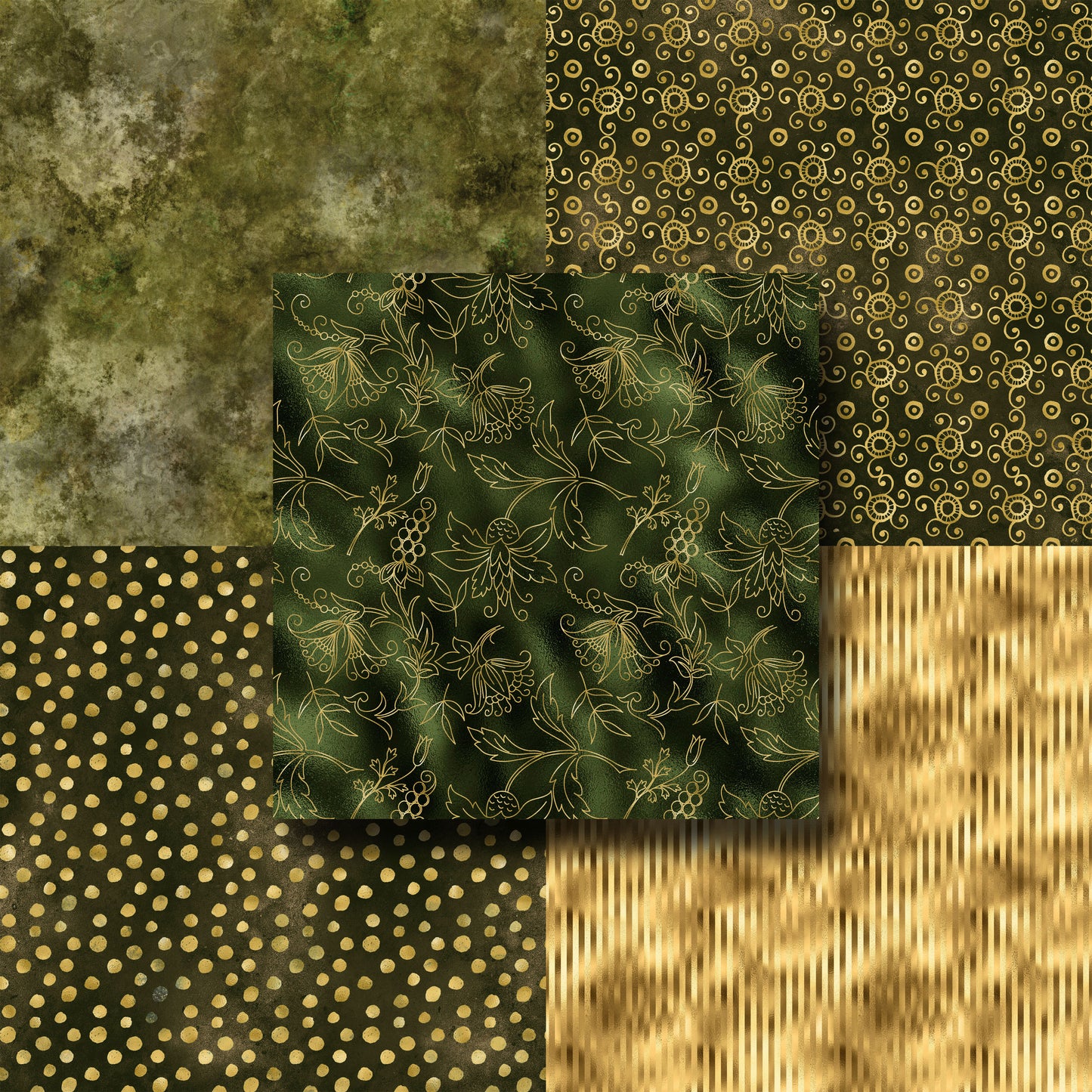 Jungle Gold - 6X6 Paper Pack - 8240-6