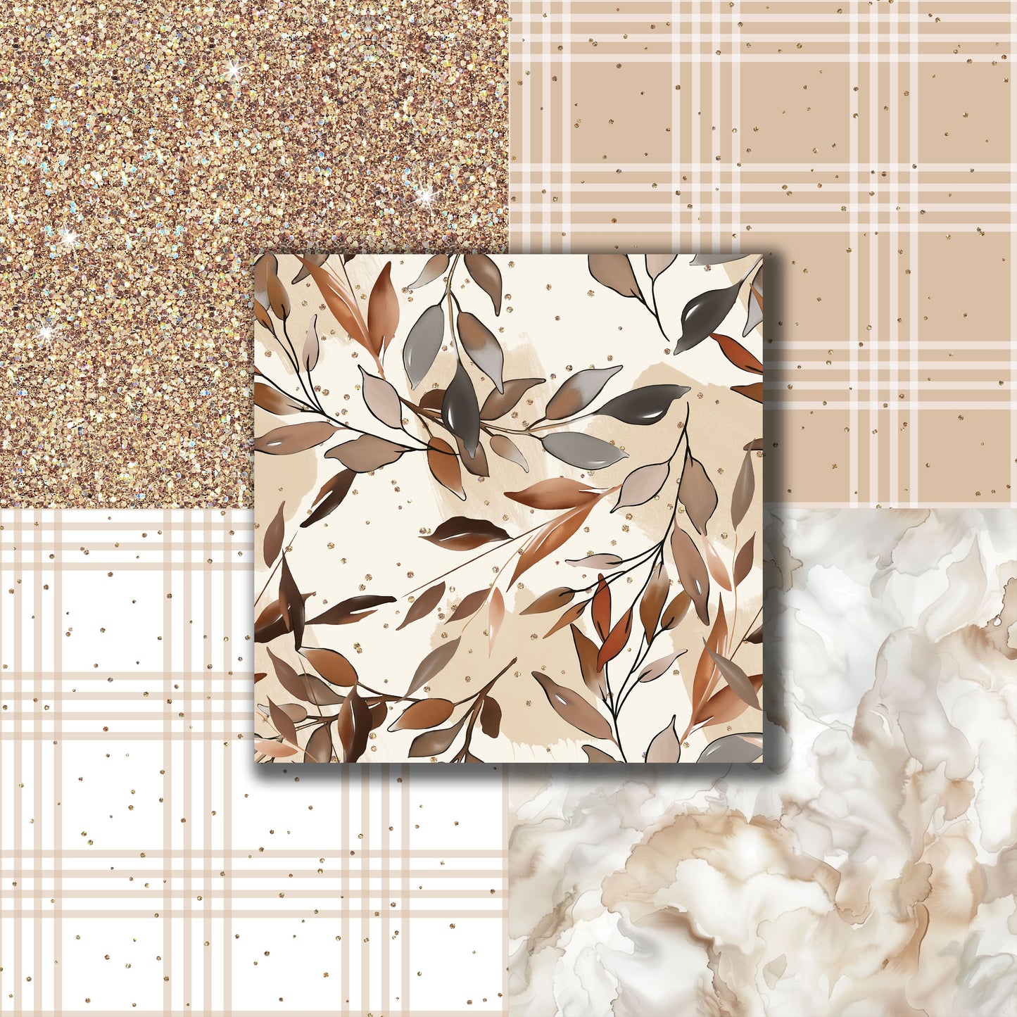 Soft Autumn - 12X12 Scrapbook Paper Pack - 8995