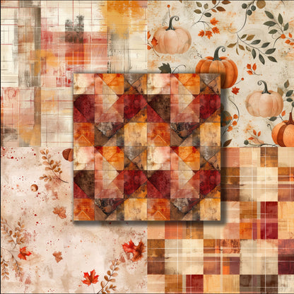 Fall Memories - 12X12 Scrapbook Paper Pack - 24-8003