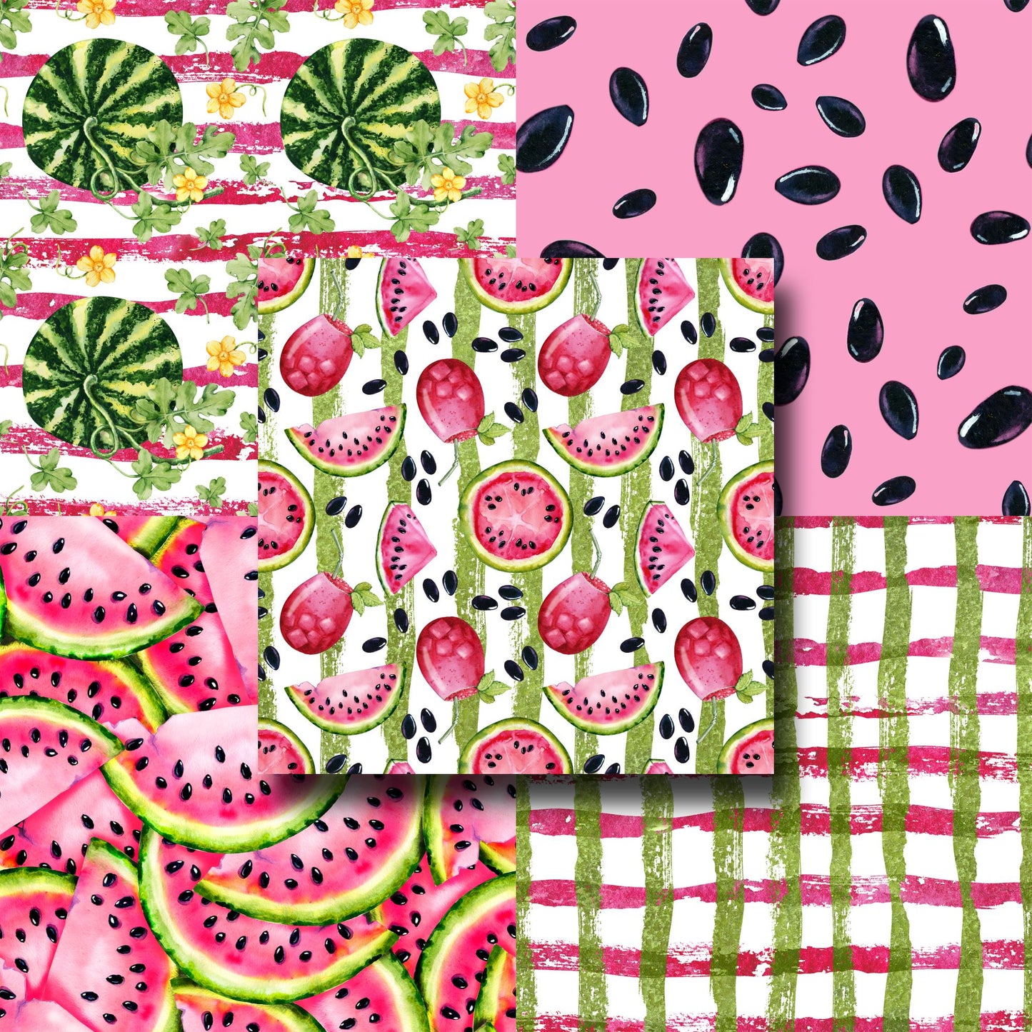 Watermelon Summer - 12X12 Paper Pack - 8452