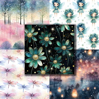 Enchanted Fairy Forest - 12X12 Scrapbook Paper Pack - 8854