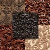 Carved Wood 12X12 Paper Pack - 8508