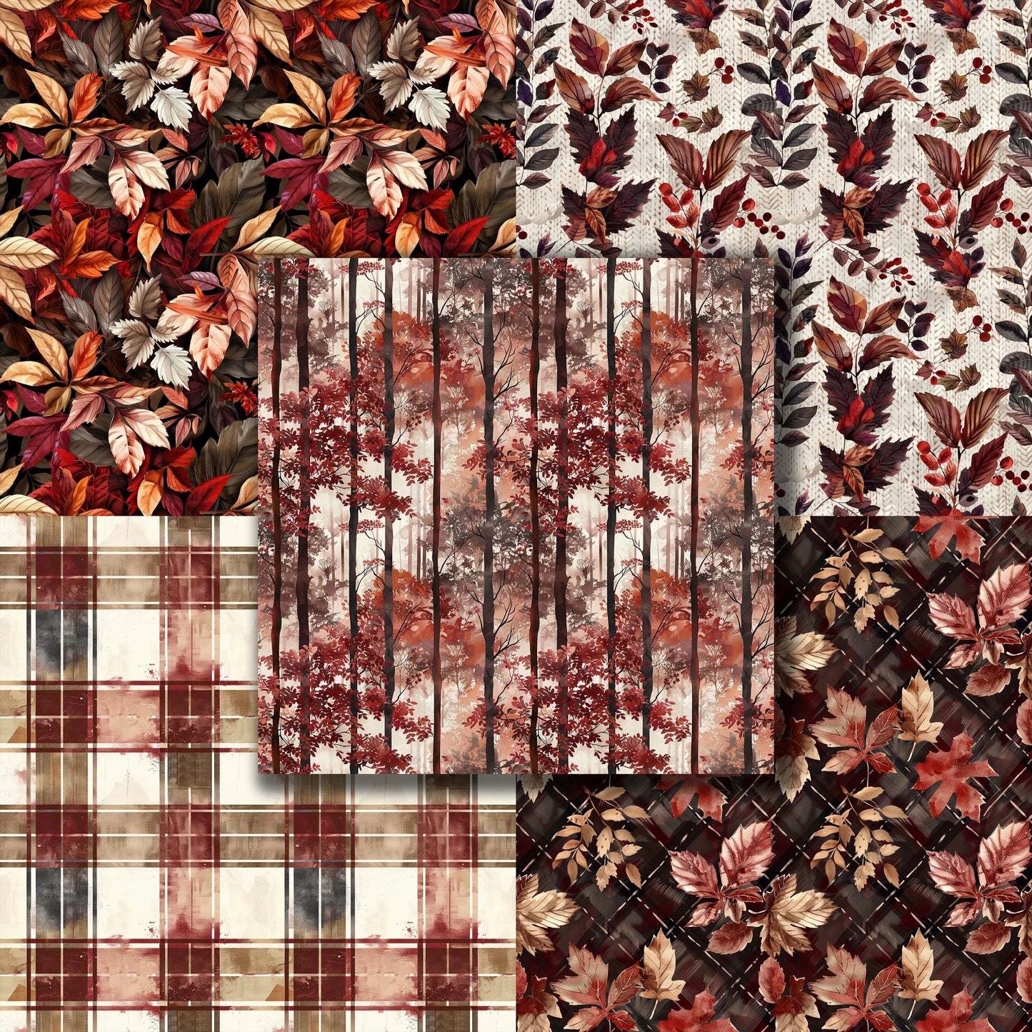 Fall Season - 12X12 Scrapbook Paper Pack - 8988