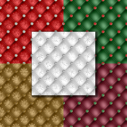 Tufted Christmas - 12X12 Scrapbook Paper Pack - 8580