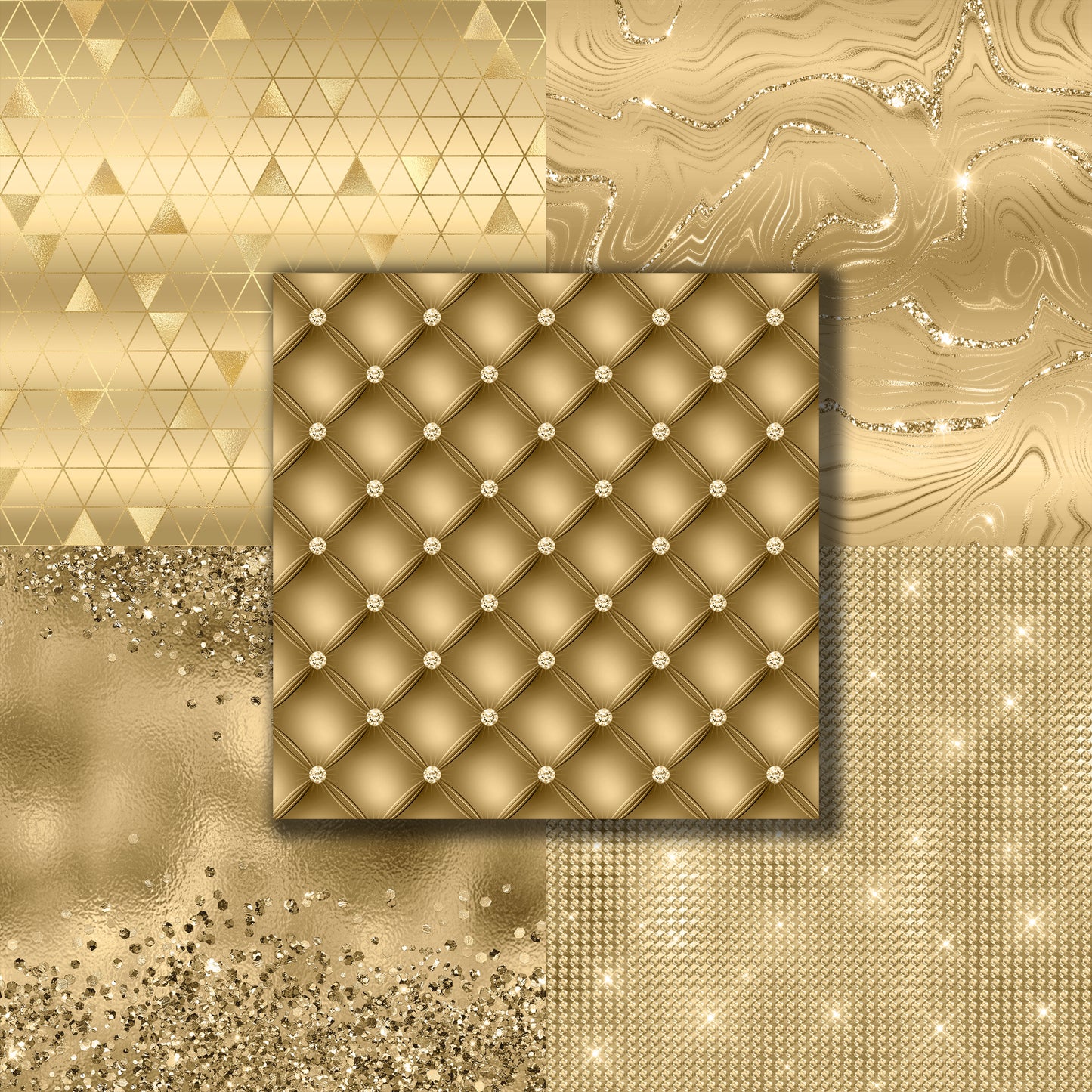 Luxury Gold - Paper Pack - 8264