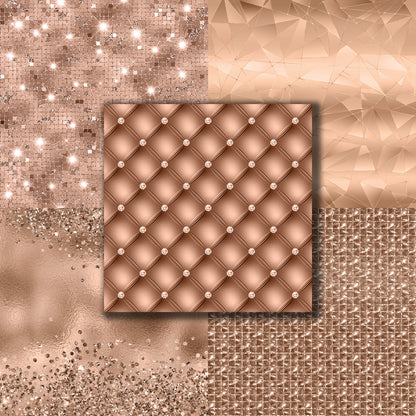 Luxury Rose Gold - Paper Pack - 8268