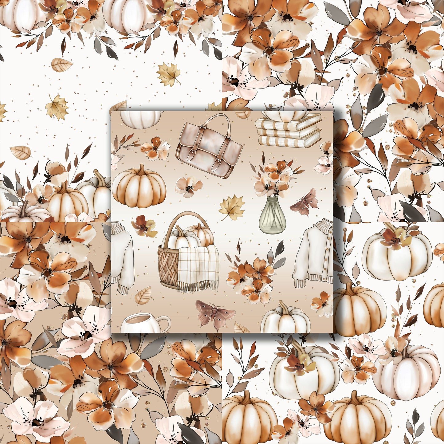 Soft Autumn - 12X12 Scrapbook Paper Pack - 8995