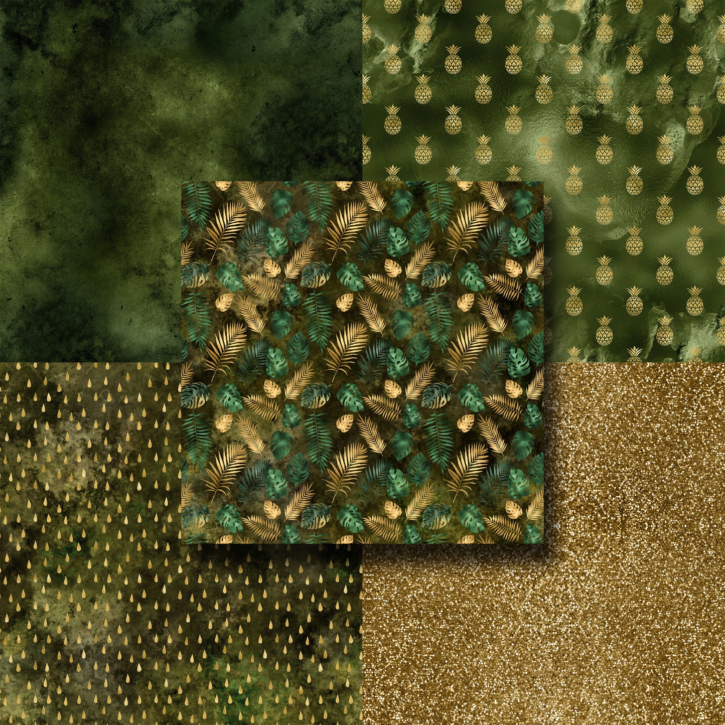 Jungle Gold - 6X6 Paper Pack - 8240-6