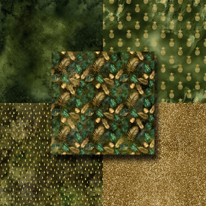 Jungle Gold - 6X6 Paper Pack - 8240-6
