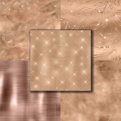 Luxury Rose Gold - Paper Pack - 8268