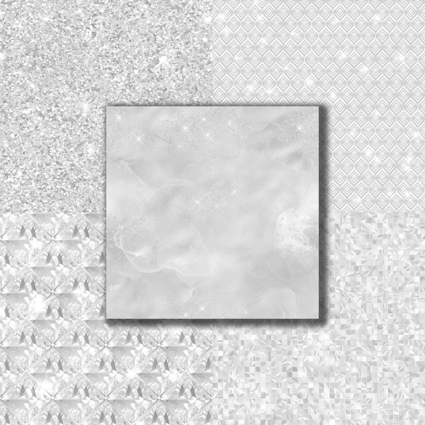 Luxury White - 6X6 Paper Pack - 8272-6