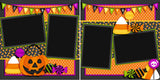 Trick or Treat - Set of 5 Double Page Layouts - 1347