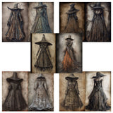 Forest Witch Fashion Journal Pages - 23-7215