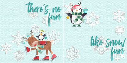 Winter Days NPM Set of 5 Double Page Layouts