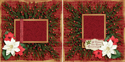 Season of Santa - Set of 5 Double Page Layouts - 1321