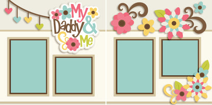 My Girl - Set of 5 Double Page Scrapbook Layouts - 1196