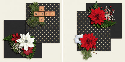 Joy Noel NPM - Set of 5 Double Page Layouts - 1414