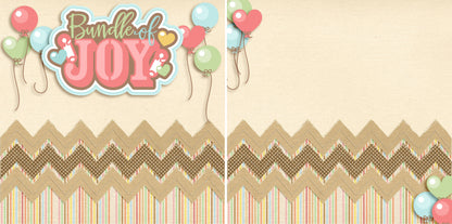 Baby Mine Boy NPM - Set of 5 Double Page Layouts - 1354