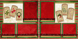 Season of Santa - Set of 5 Double Page Layouts - 1321