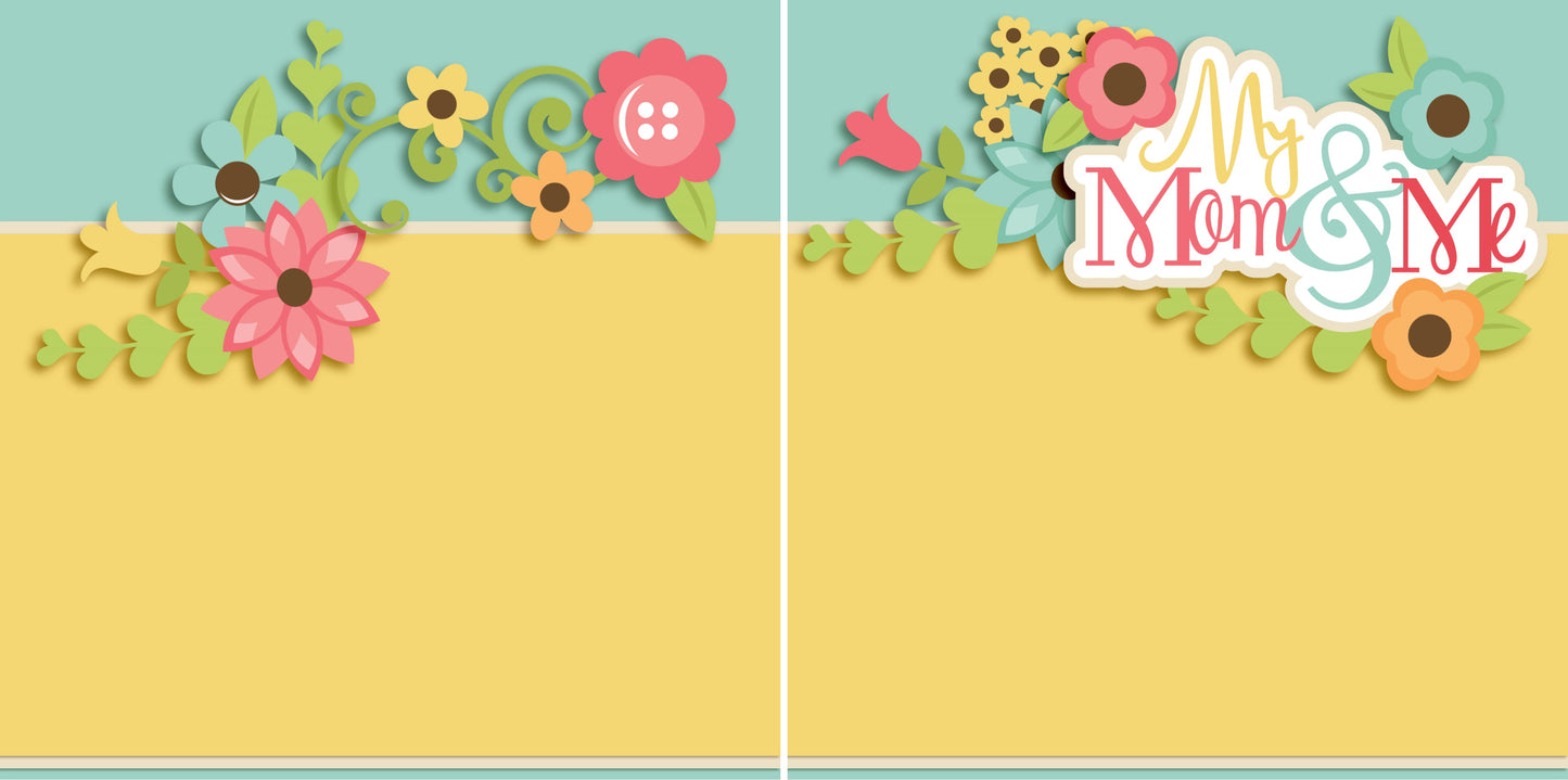 My Girl NPM - Set of 5 Double Page Scrapbook Layouts - 1210