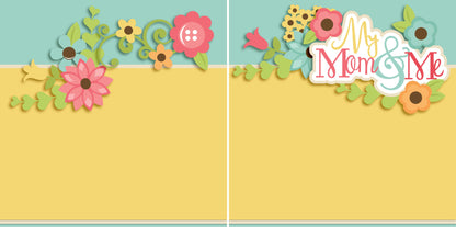 My Girl NPM - Set of 5 Double Page Scrapbook Layouts - 1210