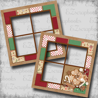 Cookie Cluster - EZ Digital Scrapbook Pages - INSTANT DOWNLOAD