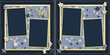 Baby Boy Essentials Set of 5 Double Page Layouts