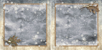 Beauty of Winter NPM - Set of 5 Double Page Layouts - 1326