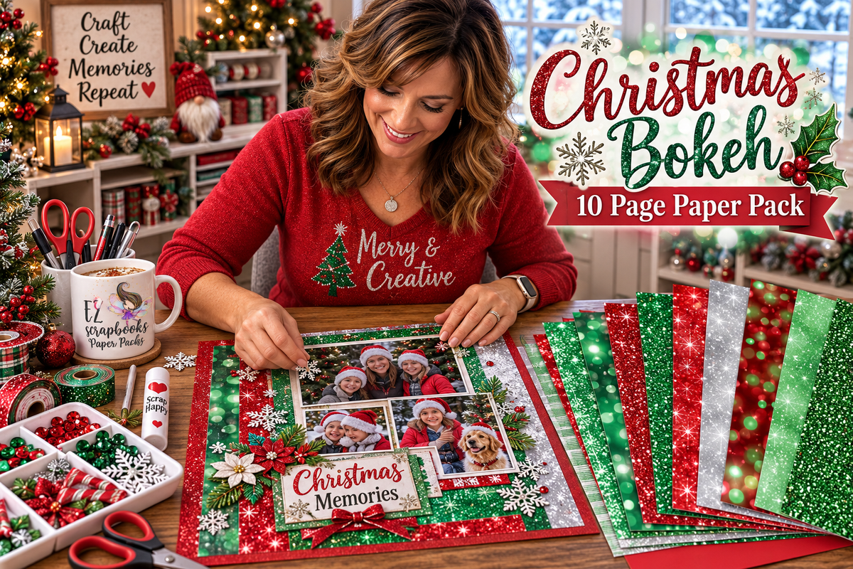 Christmas Bokeh - Paper Pack - 8383