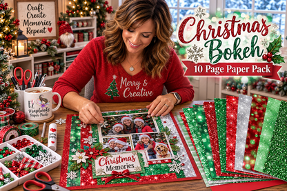 Christmas Bokeh - Paper Pack - 8383